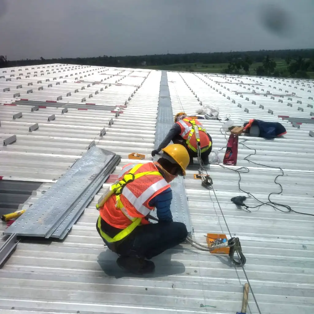 ROOF WATER LEAKAGE TEST: